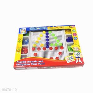 Made in China colorful mushroom nails puzzle toy