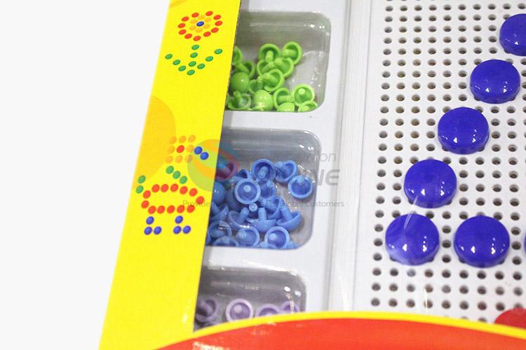 Low price educational toy mashroom nails puzzle toy