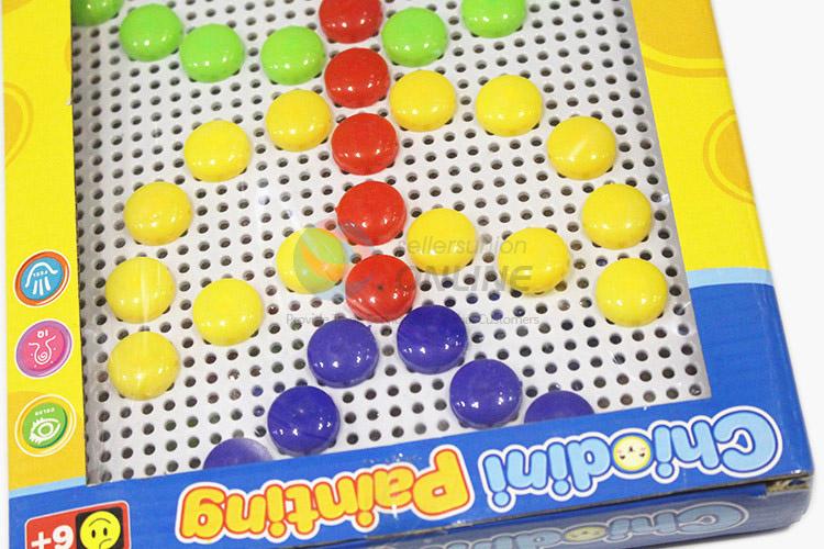 Top quality cheap colorful mushroom nails puzzle toy