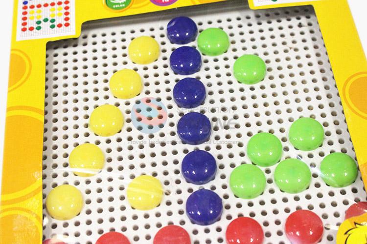New products colorful mushroom nails puzzle toy