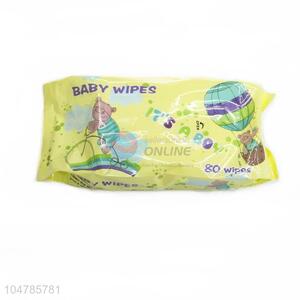 Factory Direct Supply 80 Pcs Baby Wipes Wet Tissue Cleaning Wipes