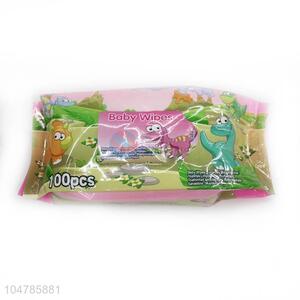 Popular Top Quality 100 Pcs Baby Wipes Wet Tissue Cleaning Wipes