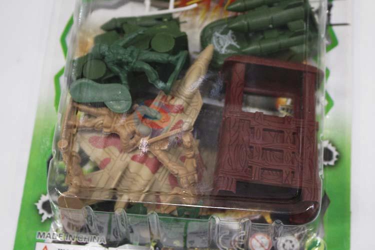 Cheap high quality boys military play set soldier toy