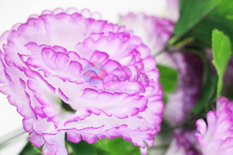 A Bunch of Fake Light Purple Flower for Home Decoration Artificial Flowers