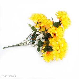 Yellow Color Beautiful Flower for Home Wedding Party Craft Decoration