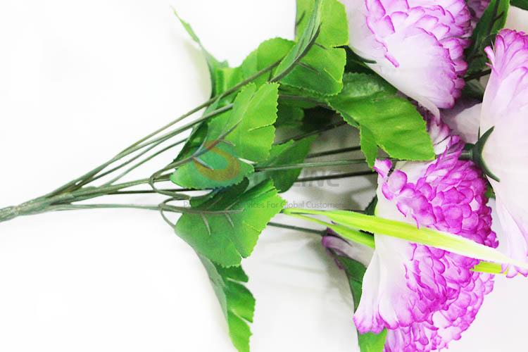 A Bunch of Fake Light Purple Flower for Home Decoration Artificial Flowers