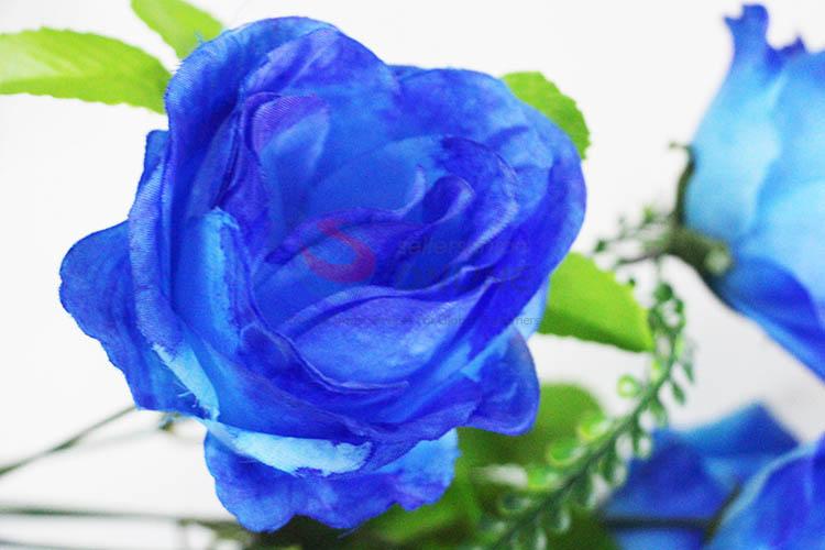 Blue Color A Bunch of Artificial Flower for Weeding Party