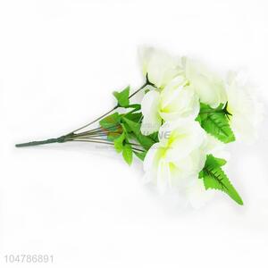Vivid Artificial White Flowers Festival Party Decorative Flower