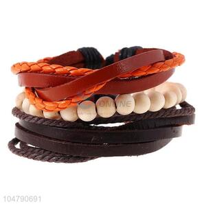 Fancy cheap vintage punk adjustable bracelet set