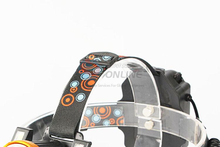 LED Headlamp Flashlight with Gesture Control Waterproof Helmet Light