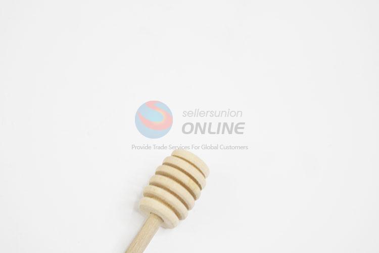 Home Wooden Honey Spoon Stick Jam Honey Dipper Jar