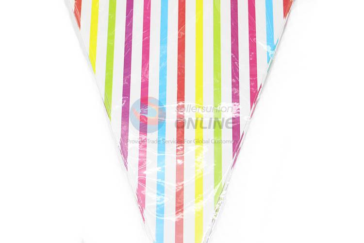 New Arrival Wholesale Paper Board Bunting Pennant Flags