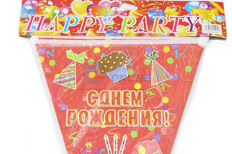 Popular Style Flag Home Decor Banner Paper Pennant Bunting