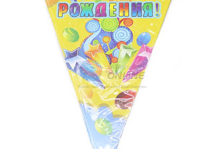 Cheap Price Wholesale Paper Pennant Bunting Christmas Decoration Birthday Party