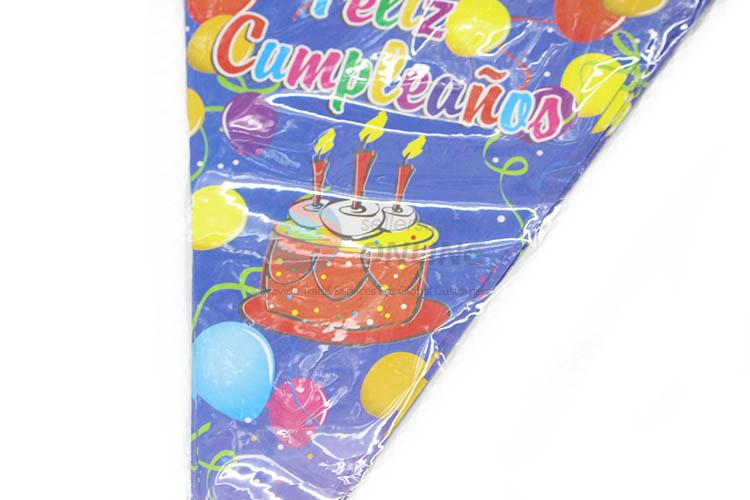 Promotional Gift Cute Party Christmas Decorations Kids Boy Girl Paper  Flags Pennant