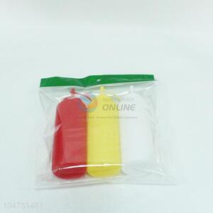 Simple cheap 3pcs red/yellow/white oil bottles for sale