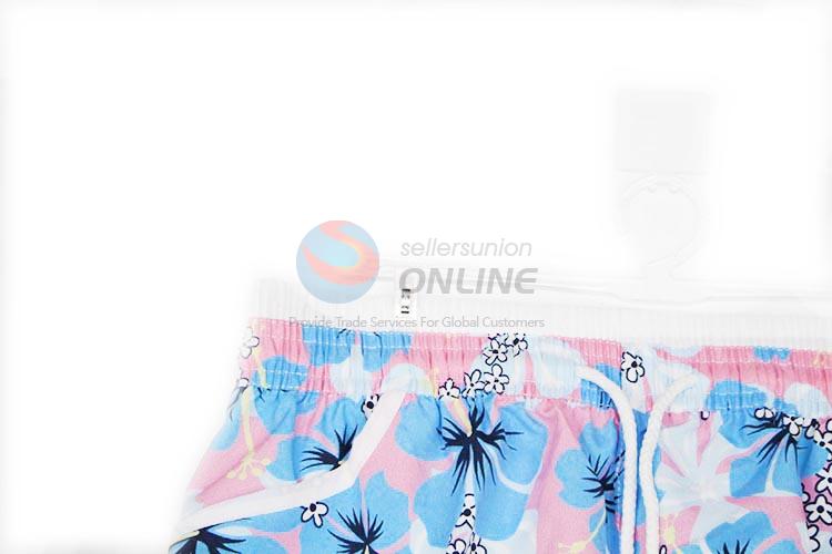 Fancy Design Floral Printed Beach Short Pants