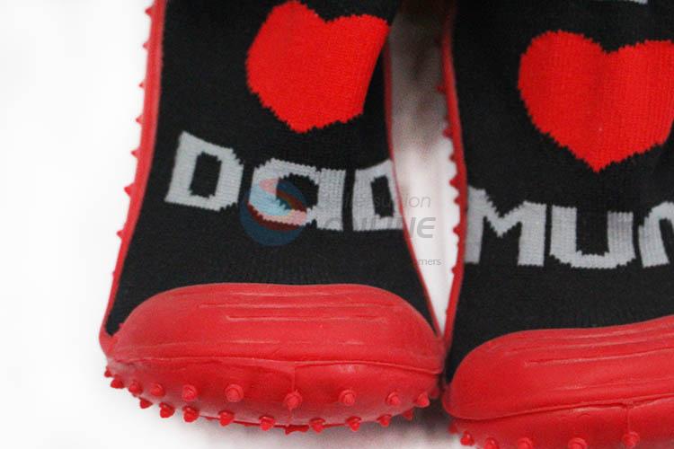 Utility and Durable Anti Slip Floor Socks With Rubber Soles For Kids