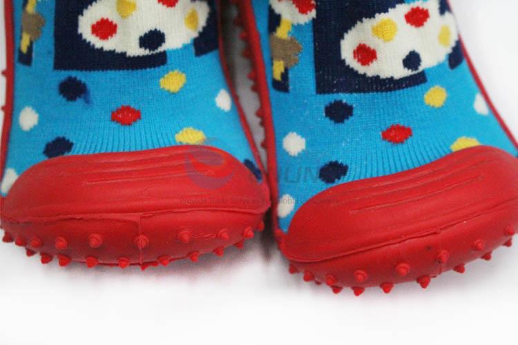 Popular Promotional Winter Spring Children Floor Socks Shoes Anti Slip Soft Sole Sock