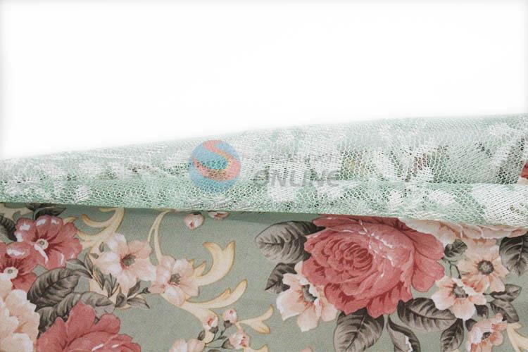 Latest Design Flower Printed Lace Food Cover Table Mesh Breathable Anti Fly Mosquito Kitchen Cooking Tools