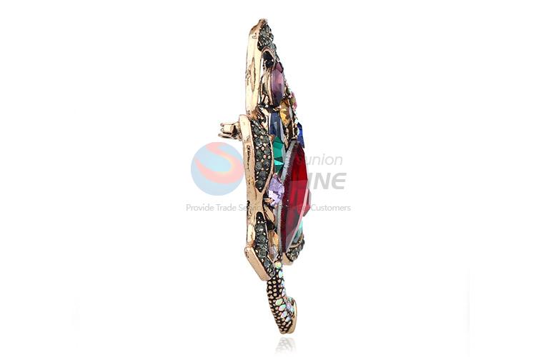 Resonable price diamond alloy brooch