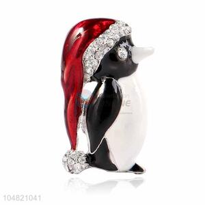High sales penguin shape alloy brooch