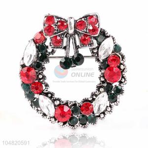 Factory wholesale garland shape alloy brooch