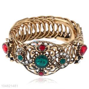 Nice fashion cheap rhinestone alloy bracelet