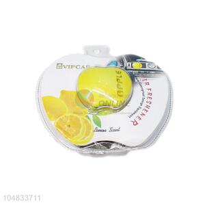 Good Quanlity Apple Shape Car And Home Long Lasting Smell Lemon Scent Air Freshener