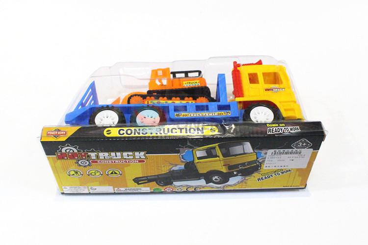 Factory supply kids inertia truck&bulldozer toy