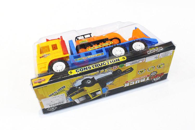 High grade custom kids inertia truck&forklift toy
