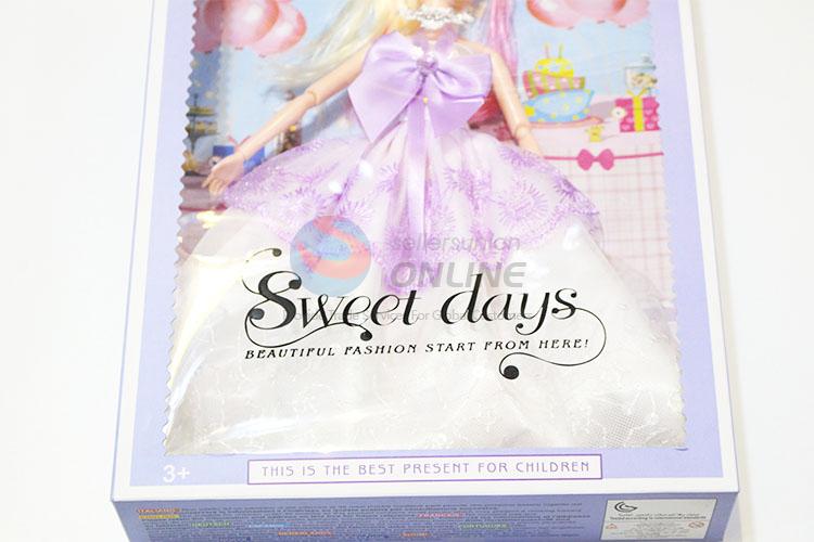 11 Cun Kids Cartoon Wedding Dress Dolls for Girls