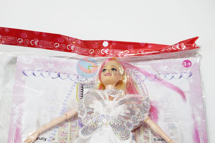 Popular Wholesale 11 Cun Wedding Dress Dolls Plastic Model Toys