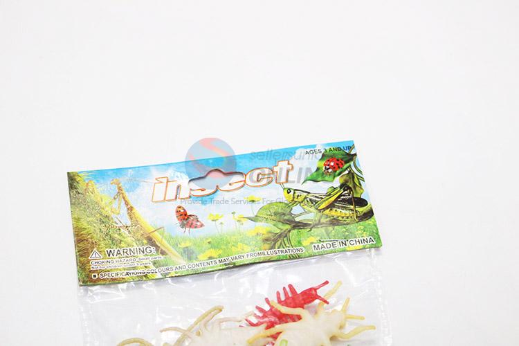 China wholesale plastic insect animal toy 12pcs