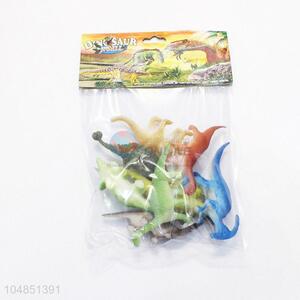 Customized wholesale plastic dinosaur model toy 8pcs