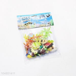 Best selling plastic tropical fish, toy 12pcs