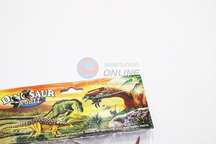 Competitive price plastic dinosaur model toy 8pcs