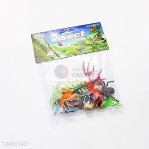 Super quality plastic spider toy 12pcs