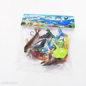 Factory directly sell plastic sea animals 4pcs