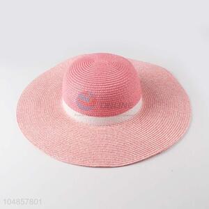 High Sales Summer Floppy Foldable Paper Straw Hat Womens
