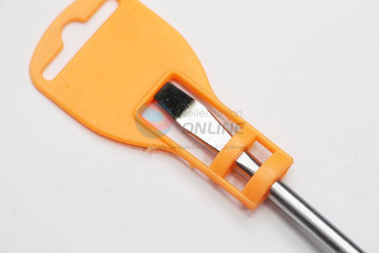Multifunctional Plastic Handle Slottted Screwdriver with Protective Cover Wholesale