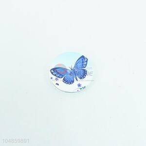 Wholesale cheap butterfly pattern makeup mirror