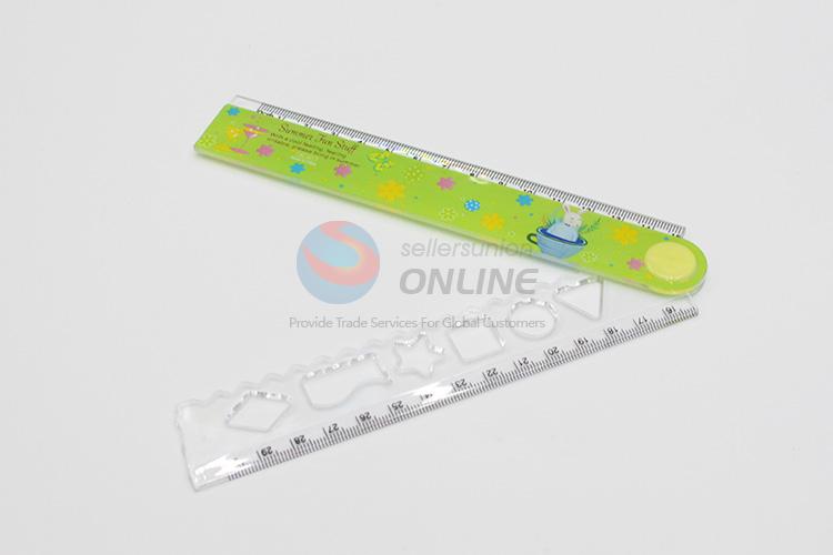 Wholesale Cheap Transparent Scale Plastic Ruler for School Students