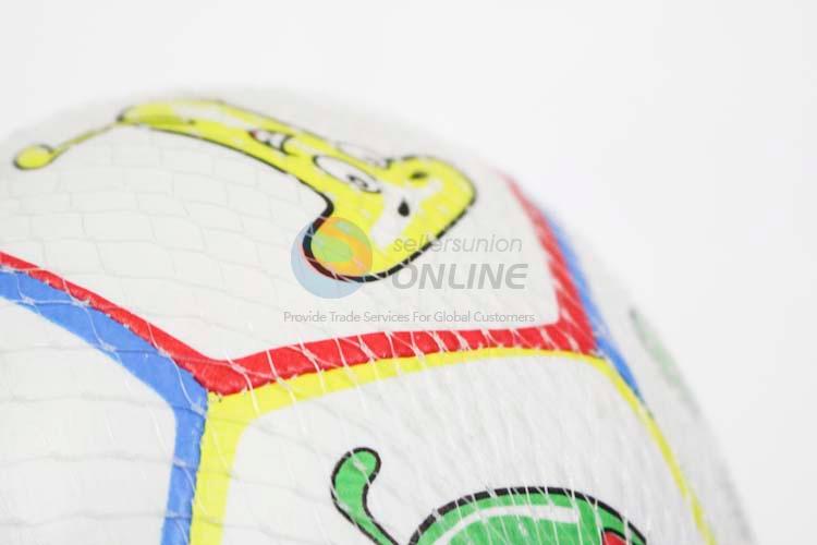 China Factory Price 6 Cun Cartoon Letter Printed PU Children Football