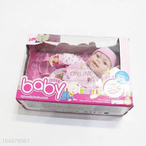 New arrival 12 inches sleeping baby doll toy