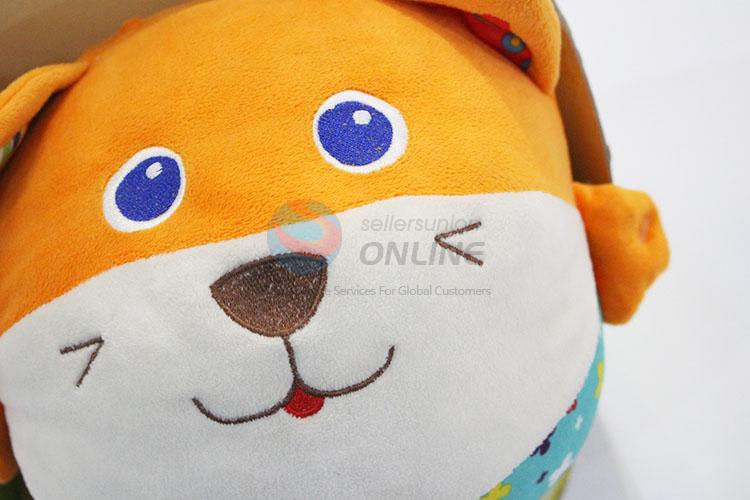 Fancy cheap baby dog ball plush toy