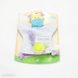 Super quality calf shape plush toy for infants