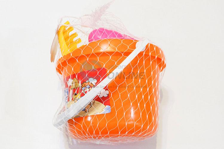 Wholesale Unique Design 5pcs Beach Barrel Toys for Kids Plastic Seaside Play Set