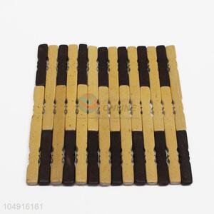 Good Quality Bamboo Placemat in Square Shape