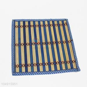 Fashion Style Eco-friendly Square Shaped Bamboo Weaving Material Kitchen Placemat Table Mat